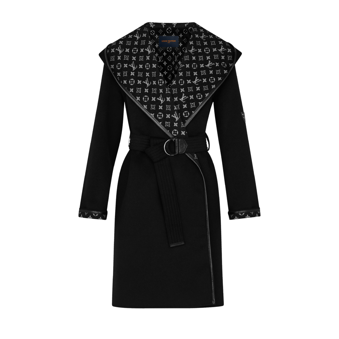 Hooded Wrap Coat - Ready-to-Wear | LOUIS VUITTON